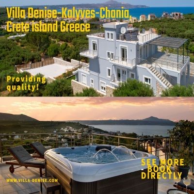 Villa Denise - Kalyves - Chania - Crete Island Greece - Providing quality!
